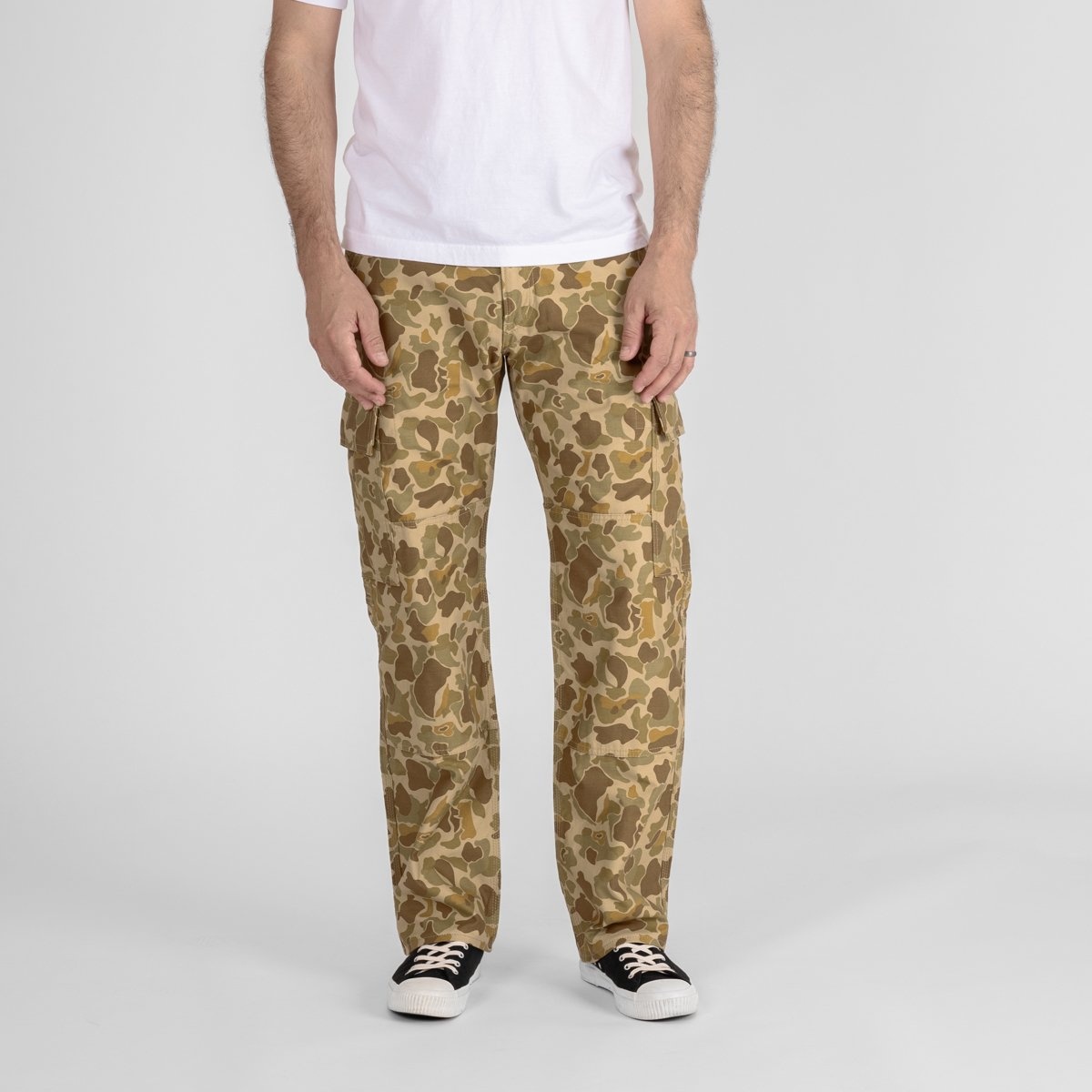 IH-737-DHC 10oz Sateen Camouflage Cargo Pants - Duck Hunter - 2