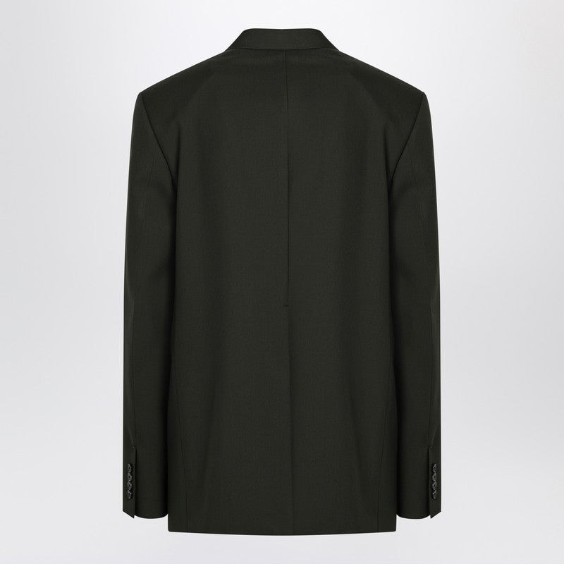GUCCI Gucci Military Green Double-Breasted Jacket In Wool Men outlook