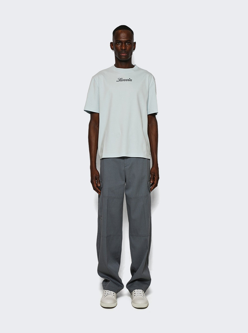 Bouclette Logo T-shirt Chambray 5