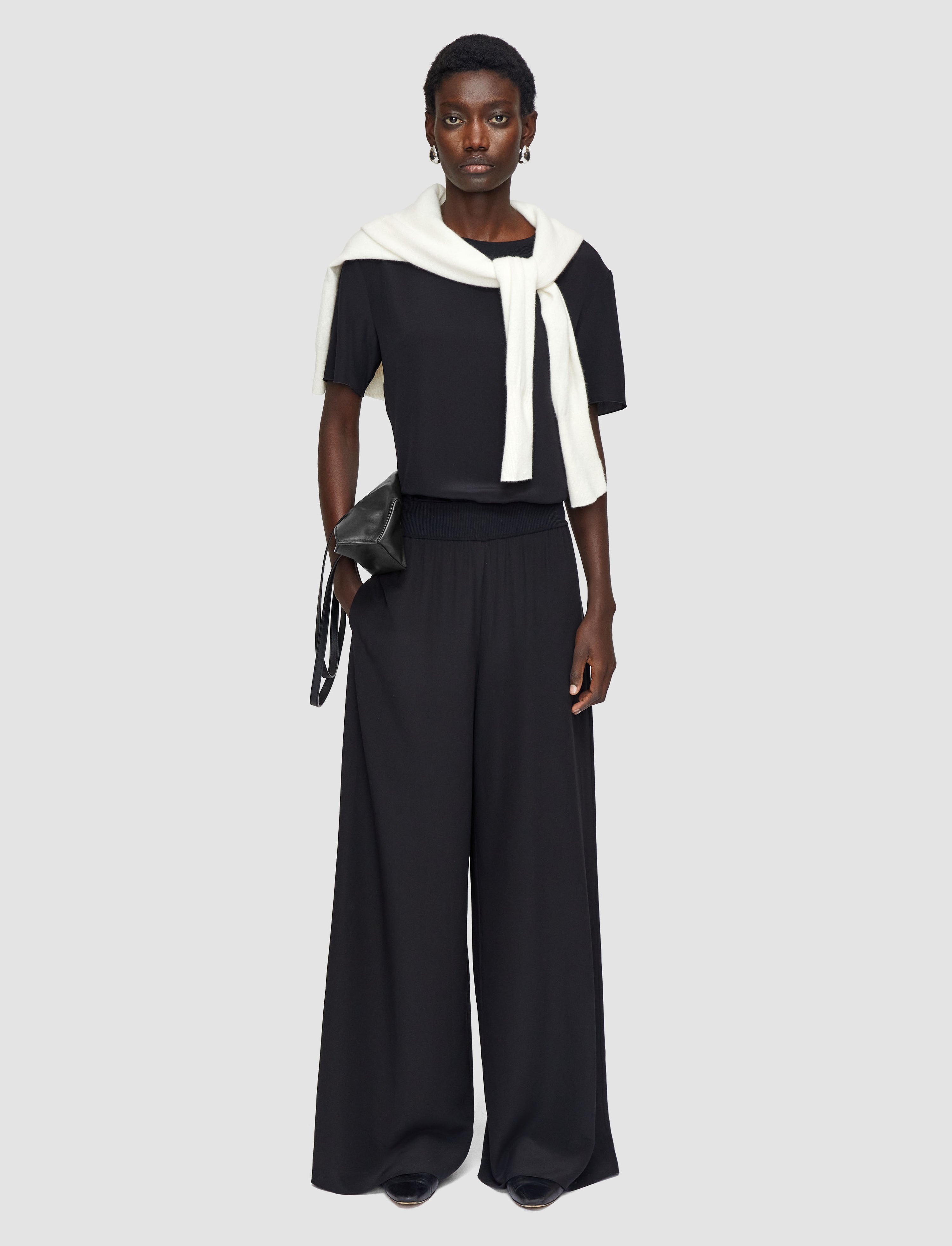 Hulin Crepe de Soie Silk Trousers - 5