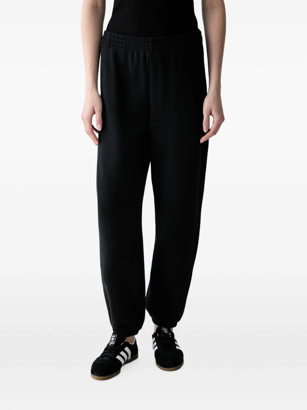 logo-embroidered track pants - 1