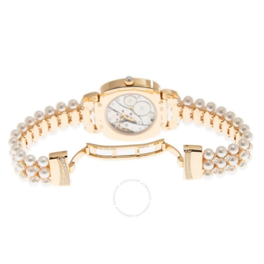 Patek Philippe Gondolo Hand Wind Diamond Gold Dial Ladies Watch 7042/1OOR-010 - 6