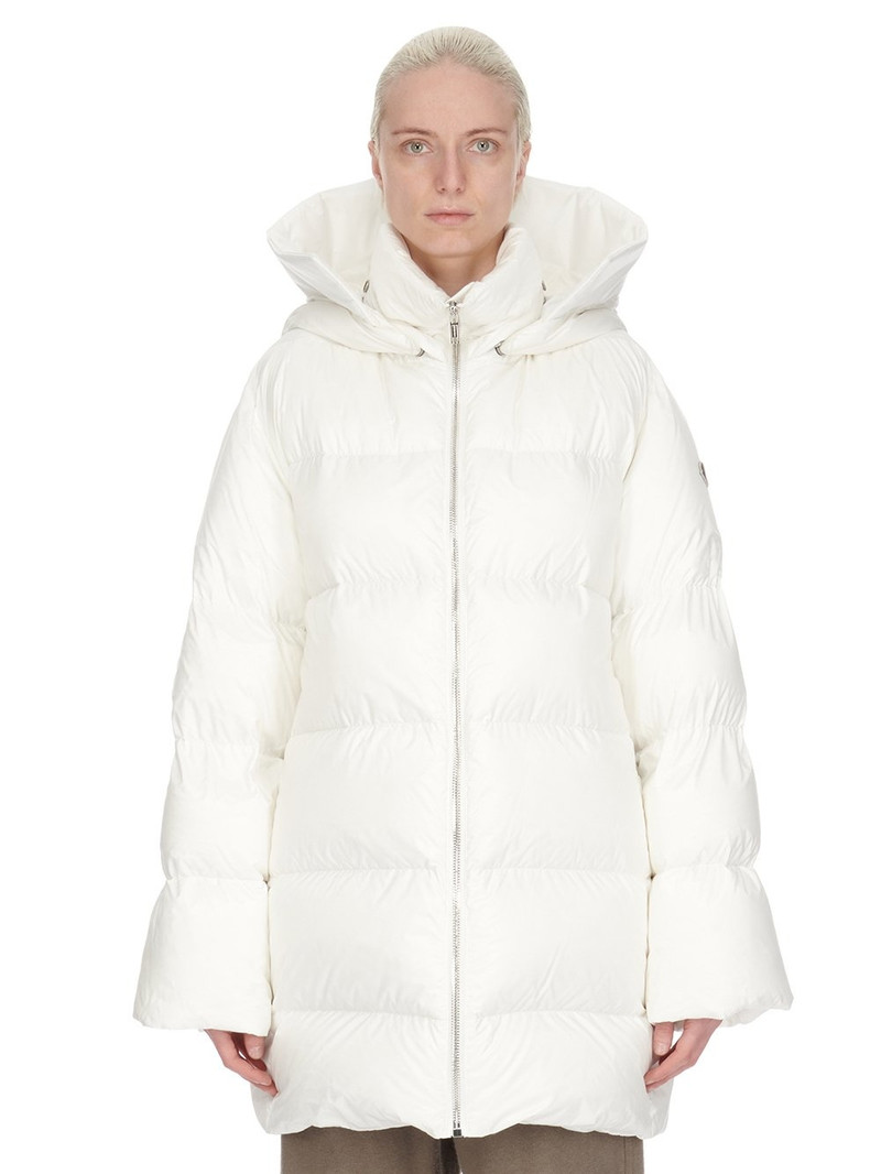 + Moncler Cyclopic oversized hooded appliquéd quilted shell down jacket - 1