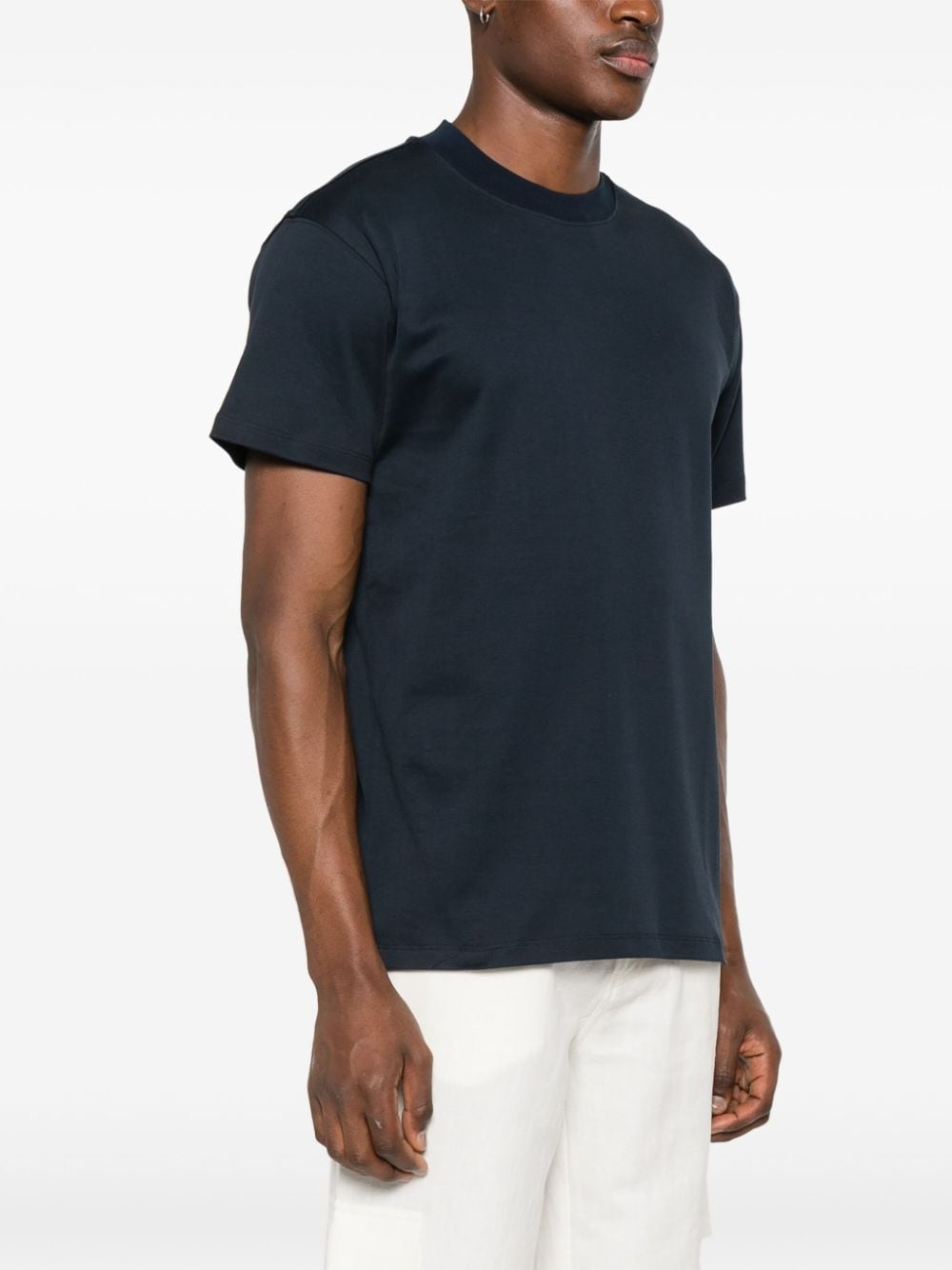 crew-neck cotton T-shirt - 3