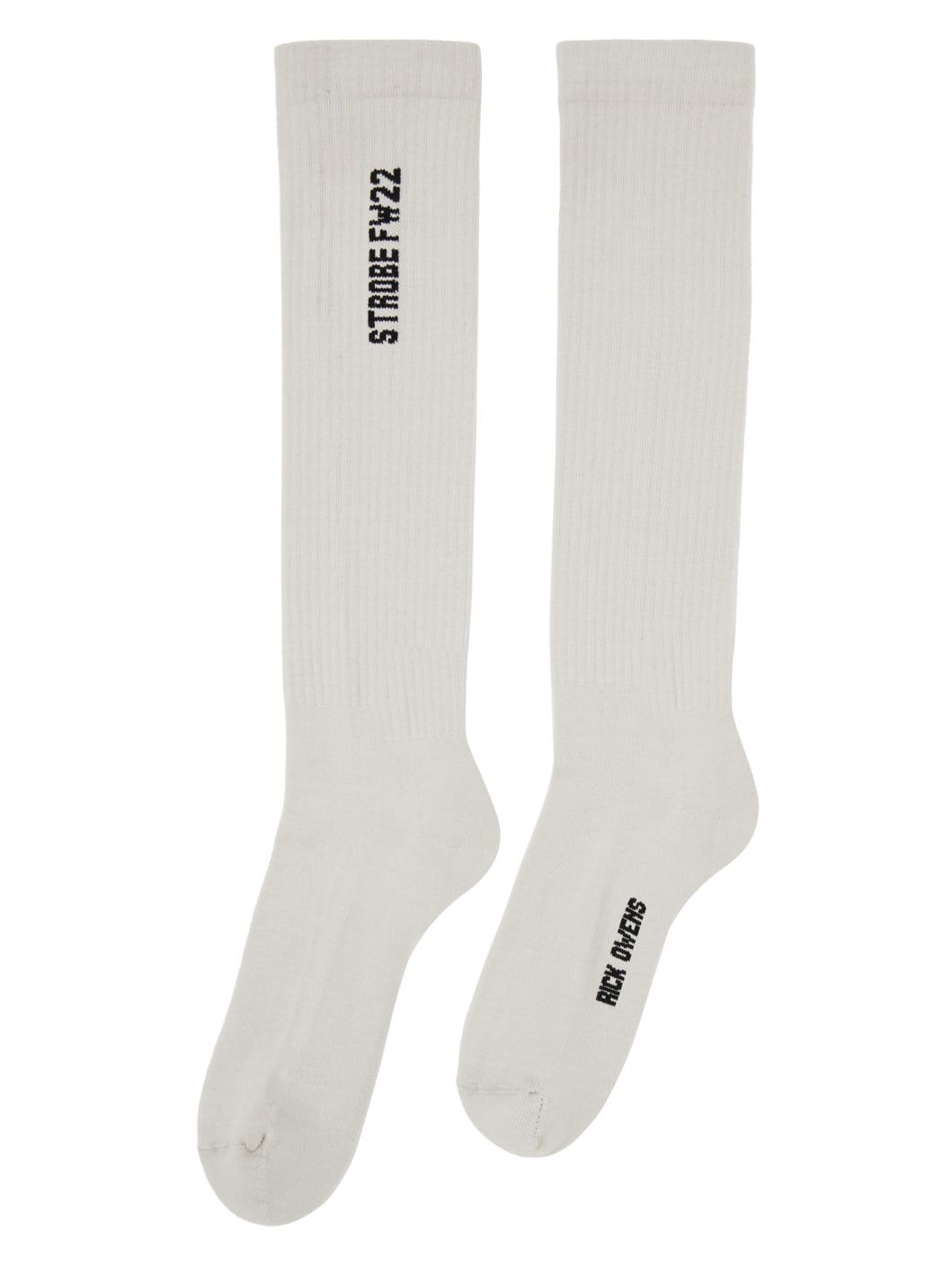 Gray Intarsia Socks - 2