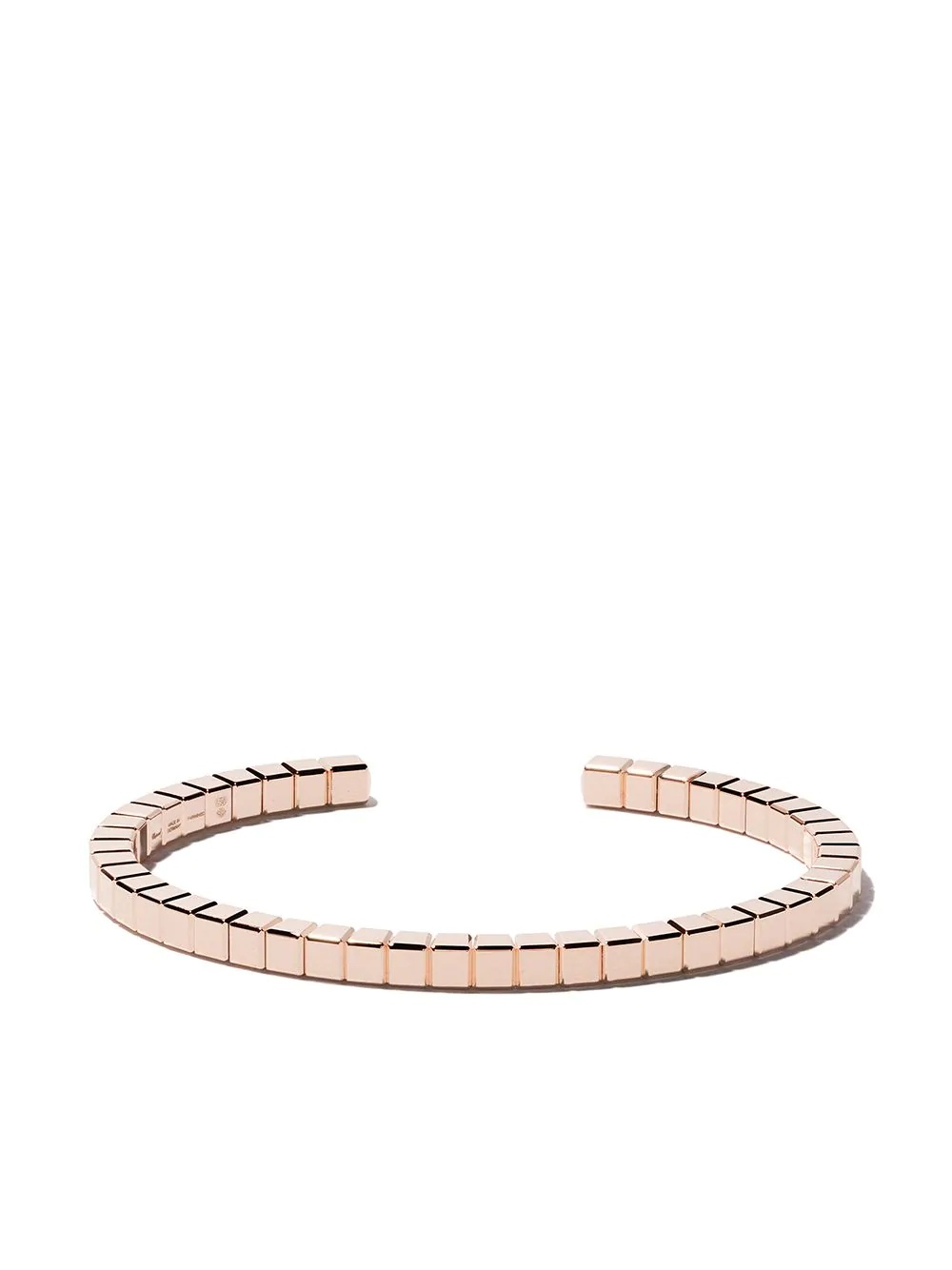 18kt rose gold Ice Cube Pure bangle - 1