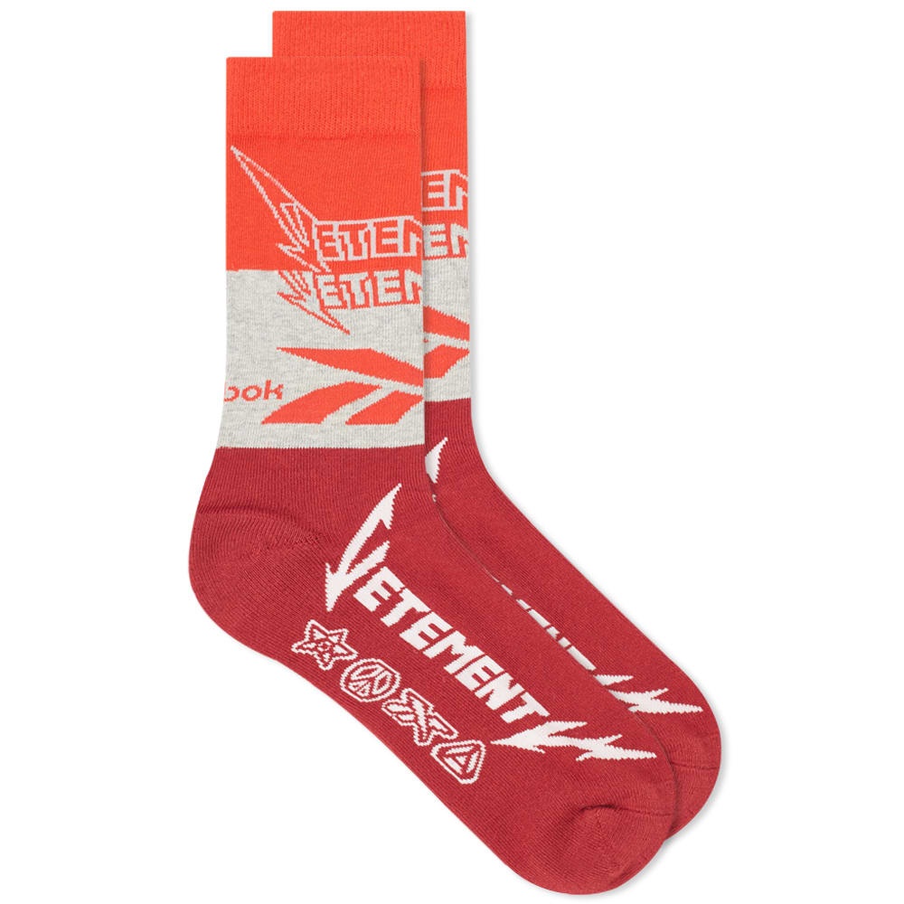 Vetements Cut-Up Metal Logo Socks - 1