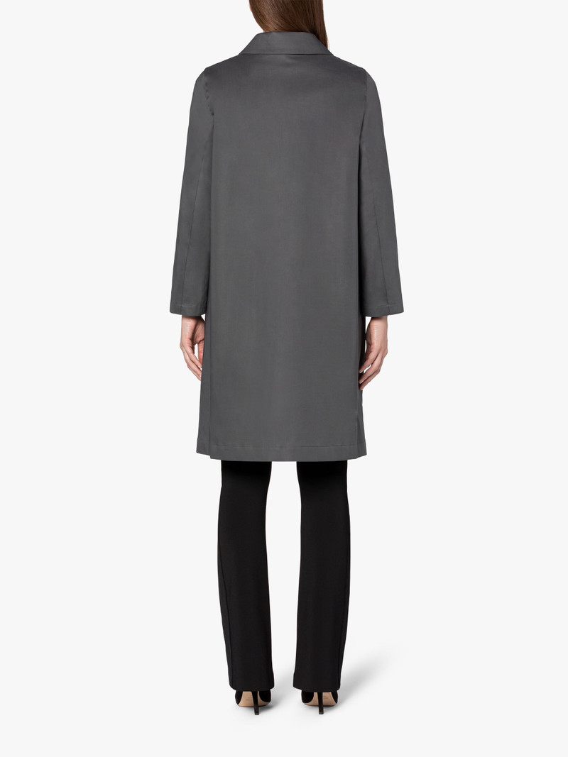 BANTON GREY RAINTEC COTTON COAT 4