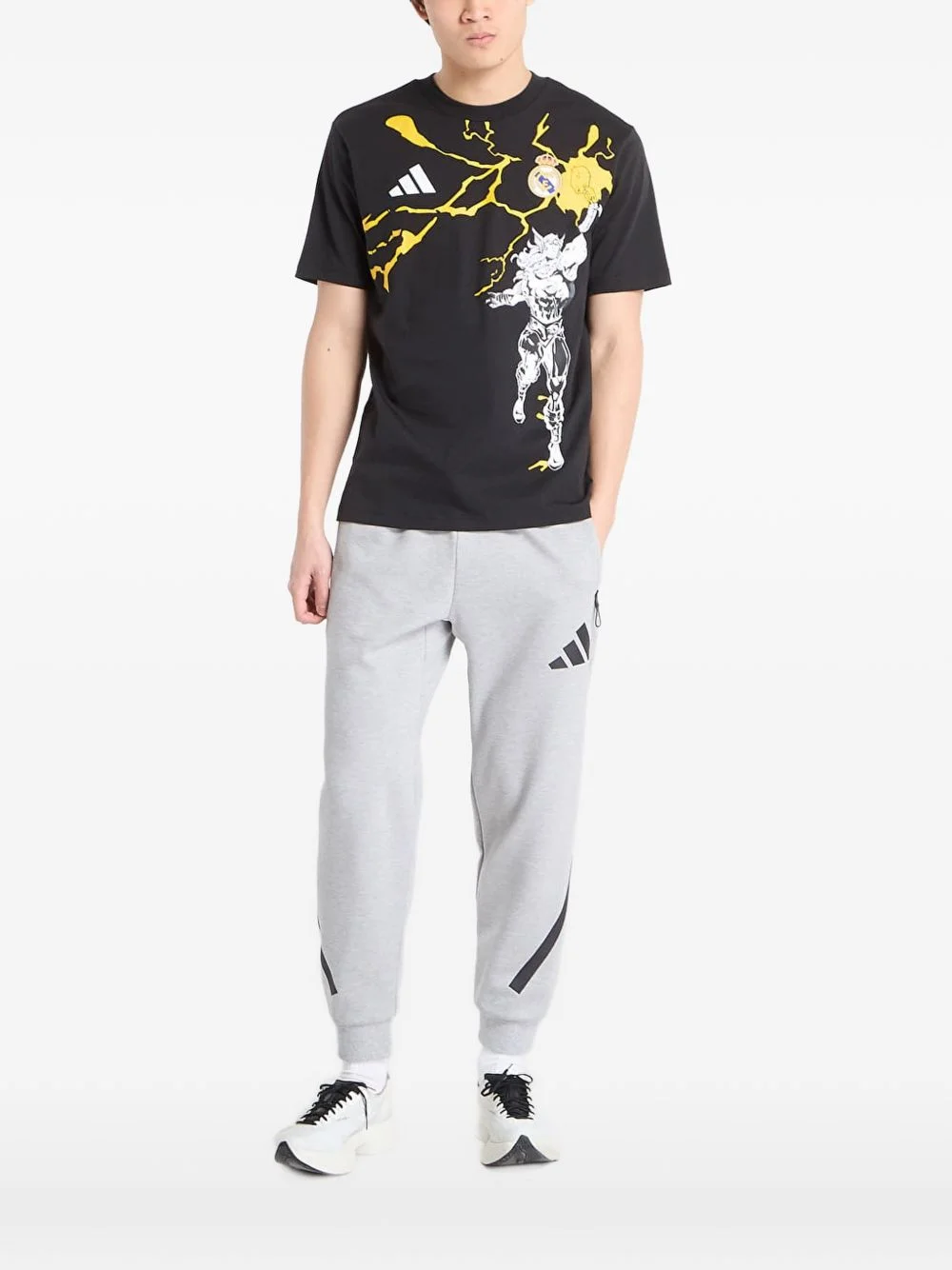 logo-print T-shirt - 1