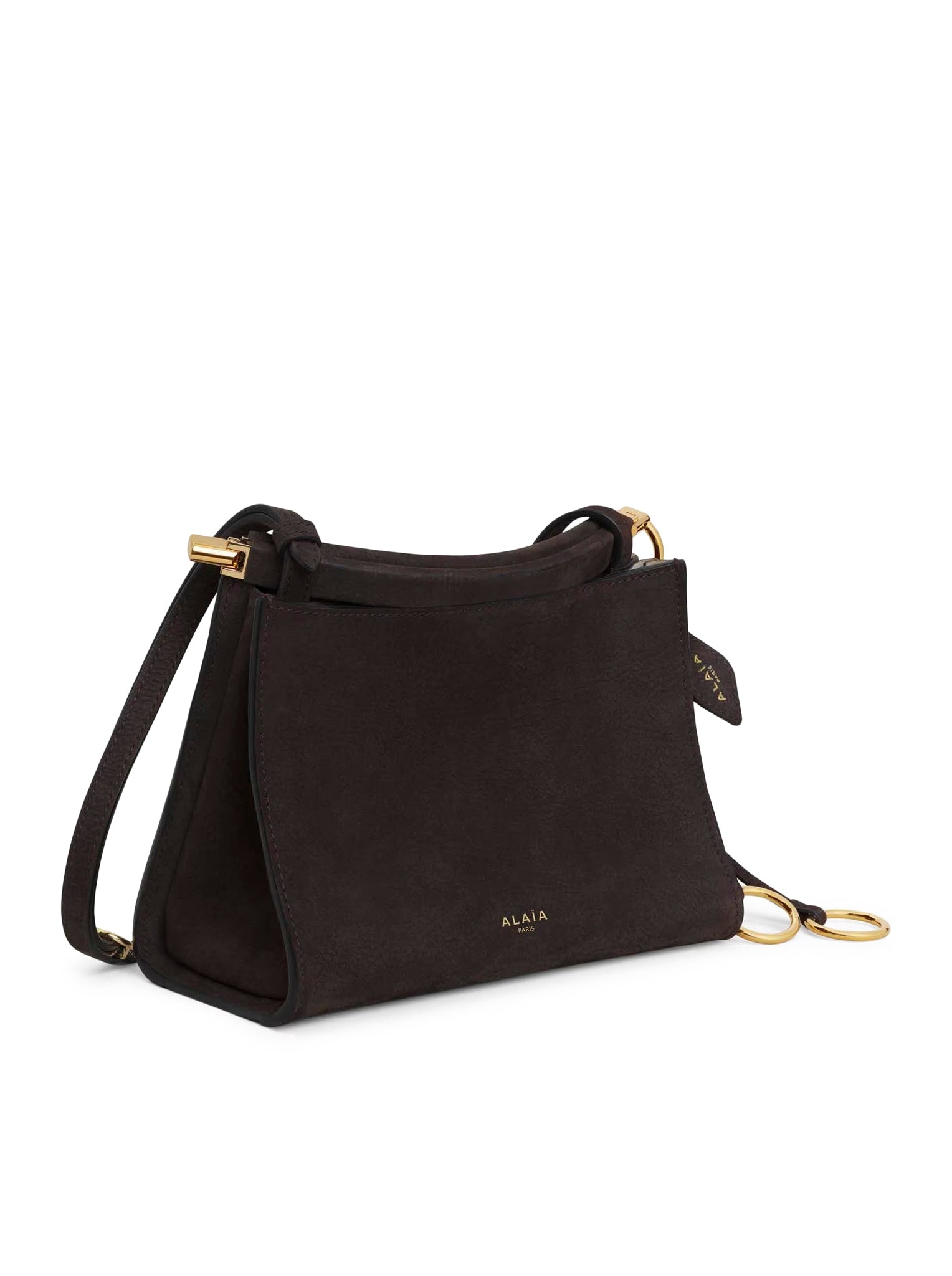 LE CLICK SMALL SQUARE NUBUCK BAG - 3