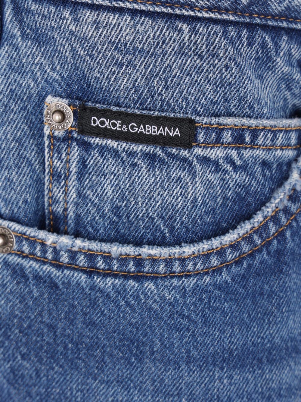 logo-patch jeans - 4