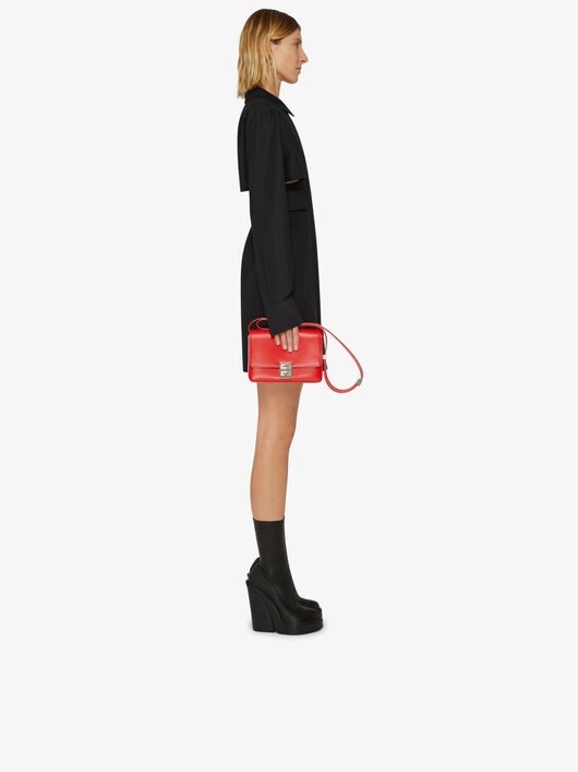 SHIRT DRESS WITH GRAPHIC CUTS - 2