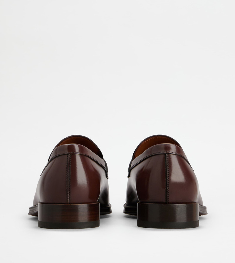 LOAFERS IN LEATHER - BROWN 3