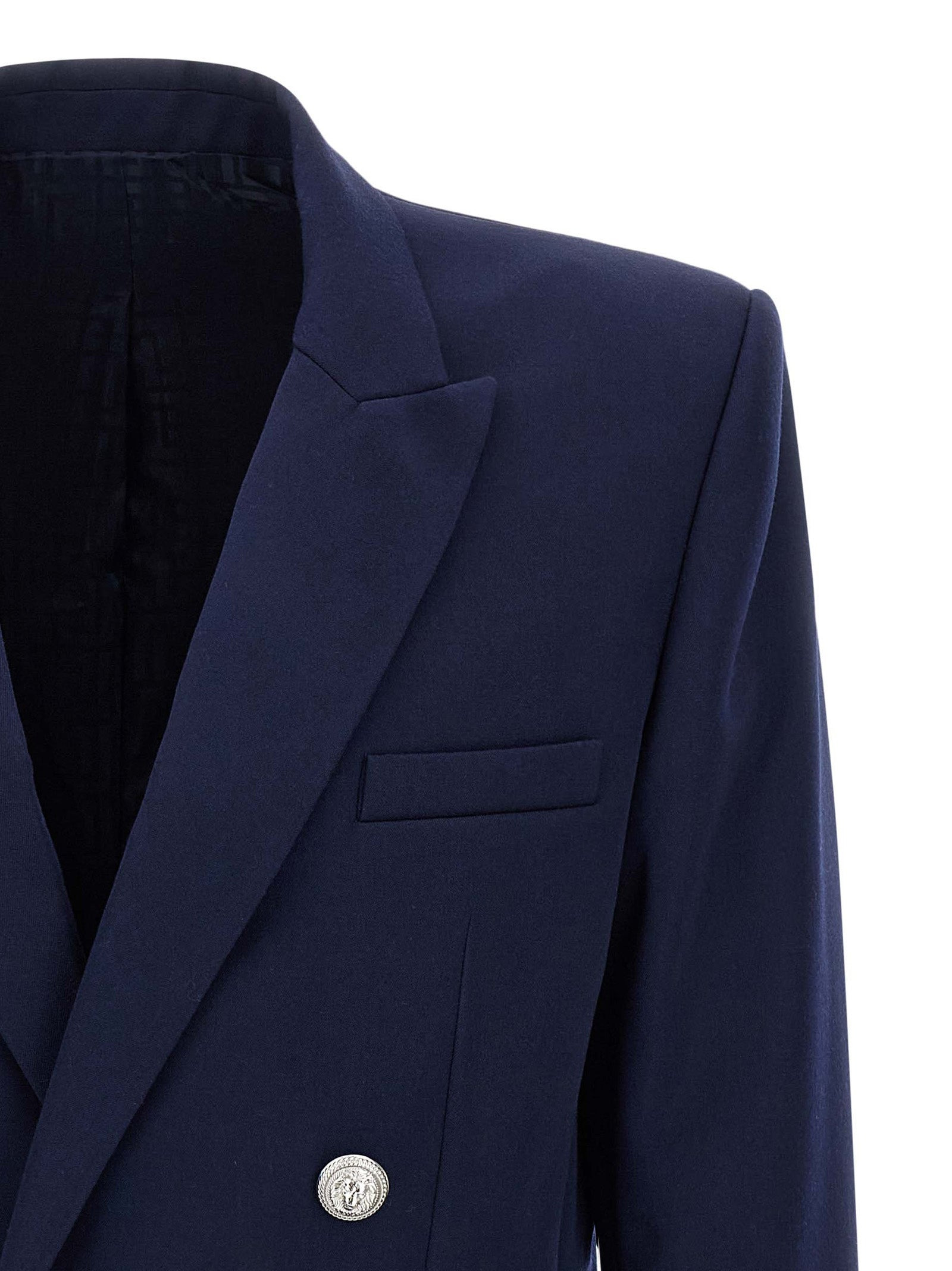 Grain De Poudre Blazer Blue - 3