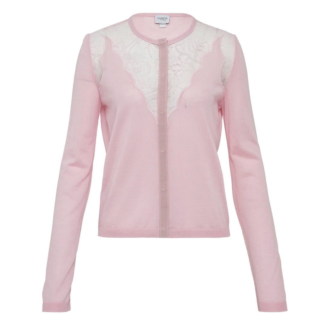 Cashmere Silk Knit Cardigan - 1