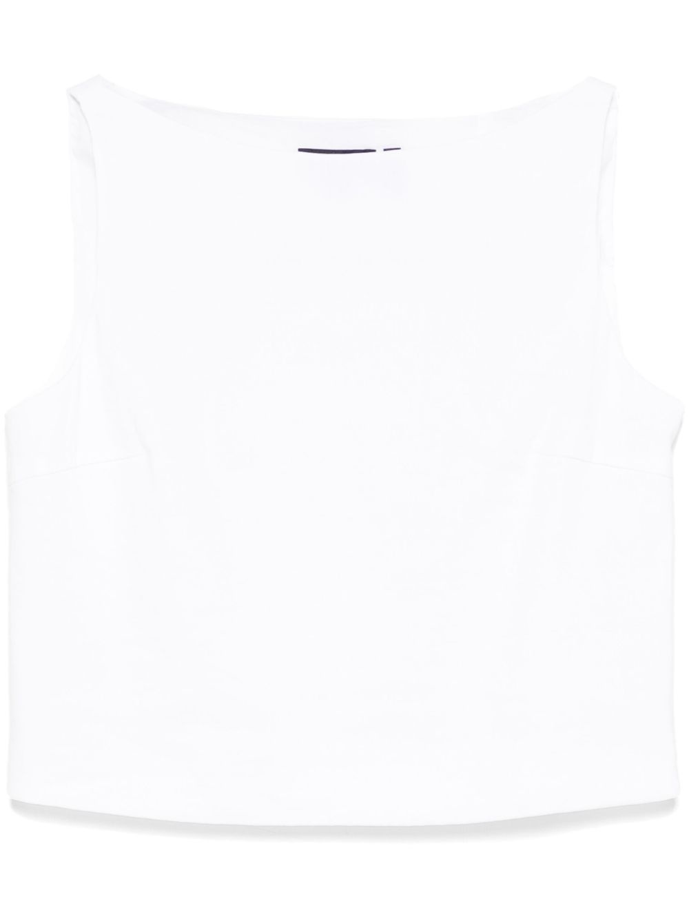 boat-neck top - 1