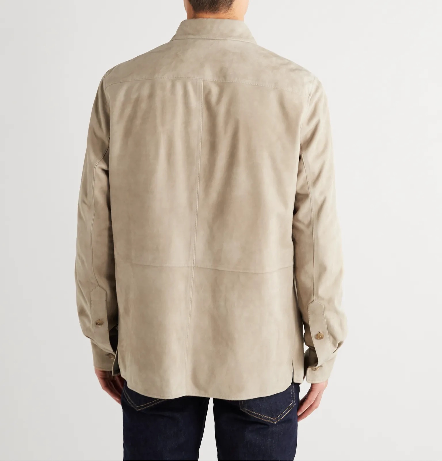 Suede Shirt Jacket - 4