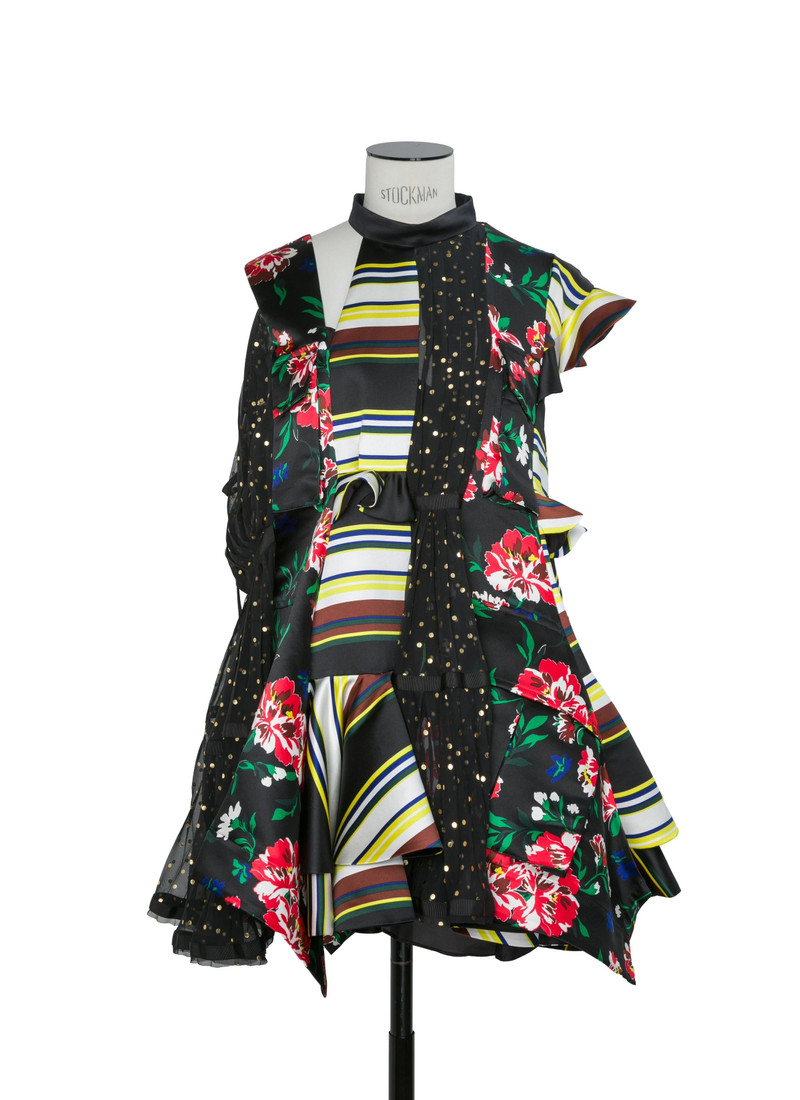 Pattern Mix Dress 1