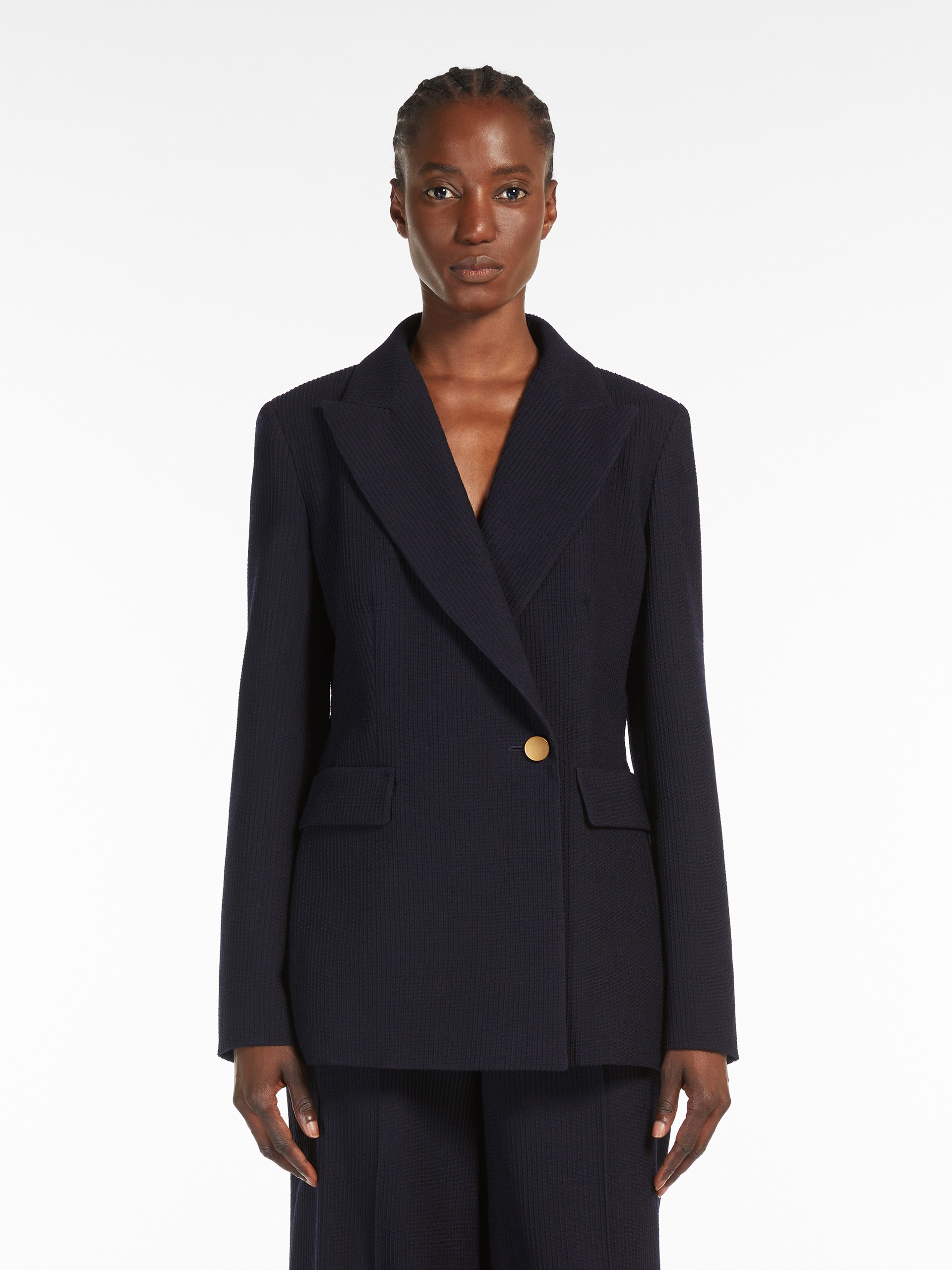 PAGANO Gabardine wool blazer - 3