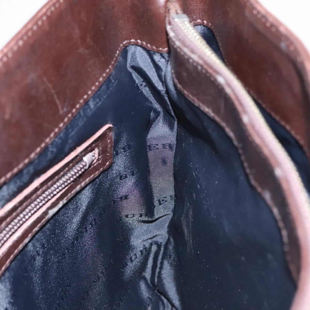 Burberry Nova Check Tote Bag Canvas Beige Brown - 16
