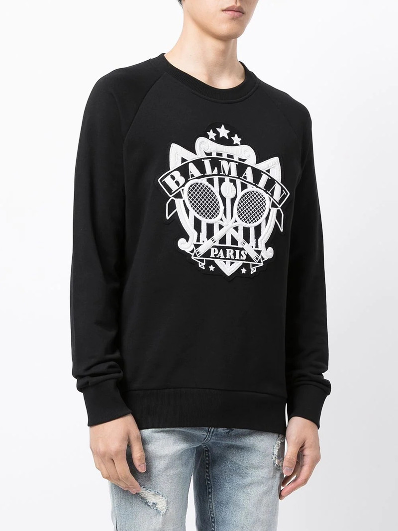 logo-embellished sweatshirt 3