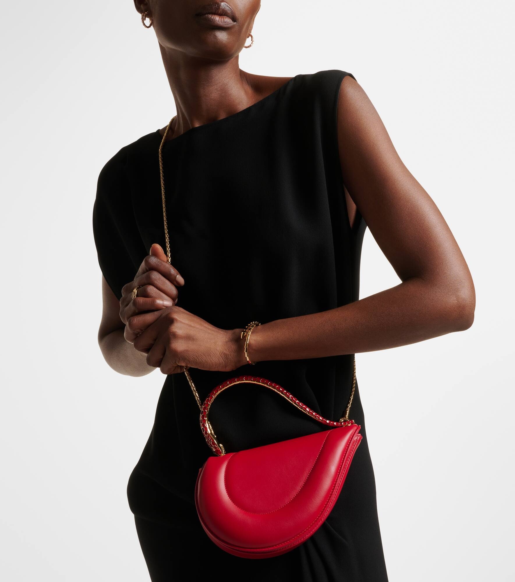 Serpenti Cuore 1968 leather shoulder bag - 2