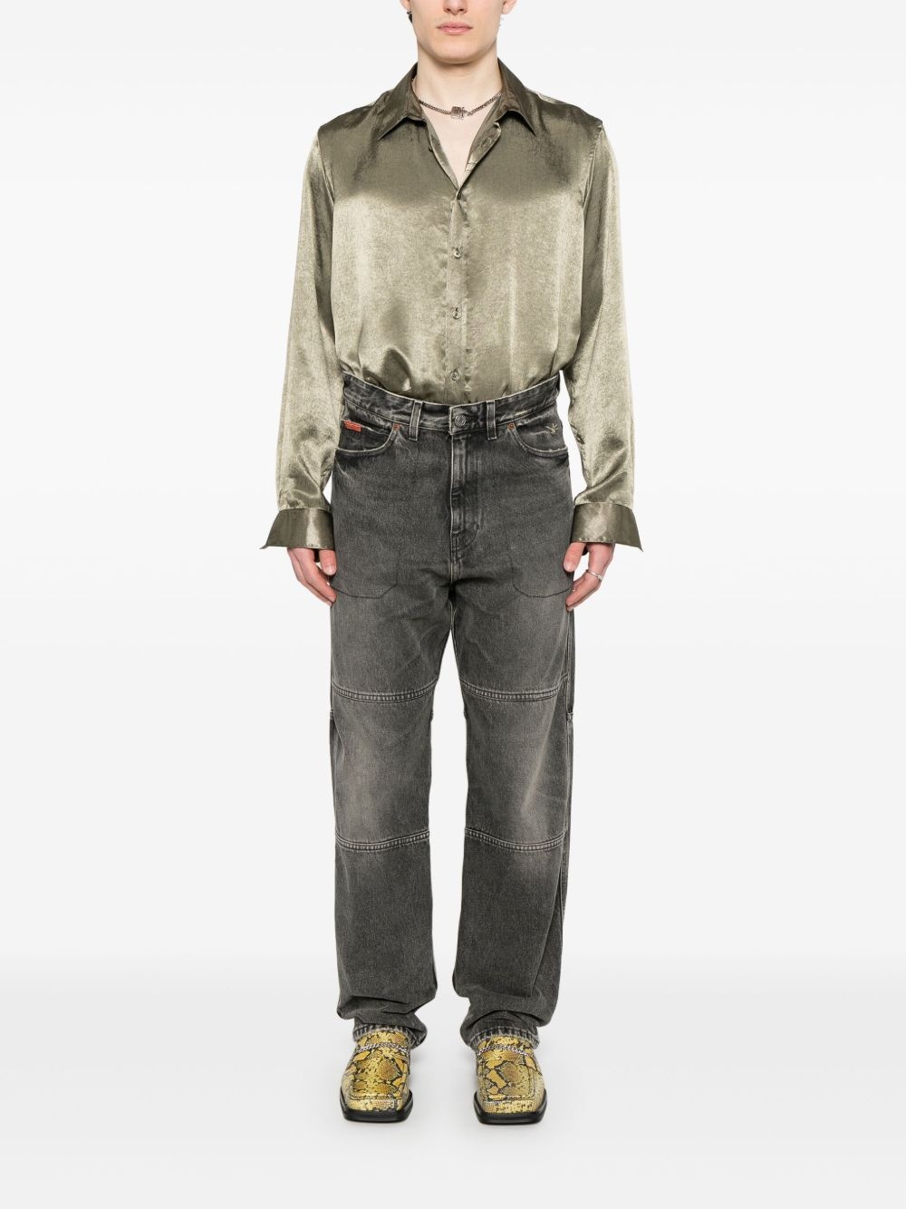 satin shirt - 2