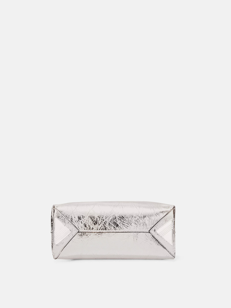 THE ATTICO ''DAY OFF  SMALL'' SILVER CLUTCH outlook