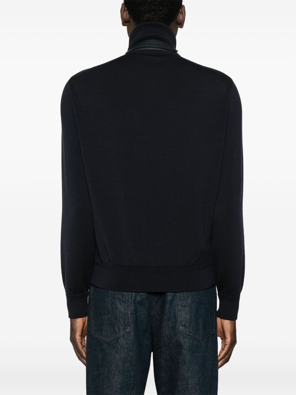 Tom Ford Men Wool Zipped Sweater - 3