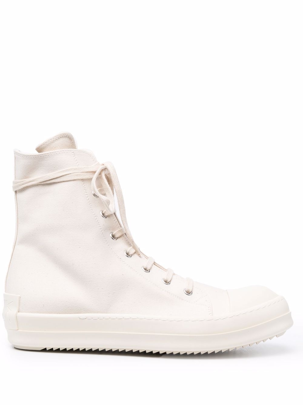 lace-up high-top sneakers - 1