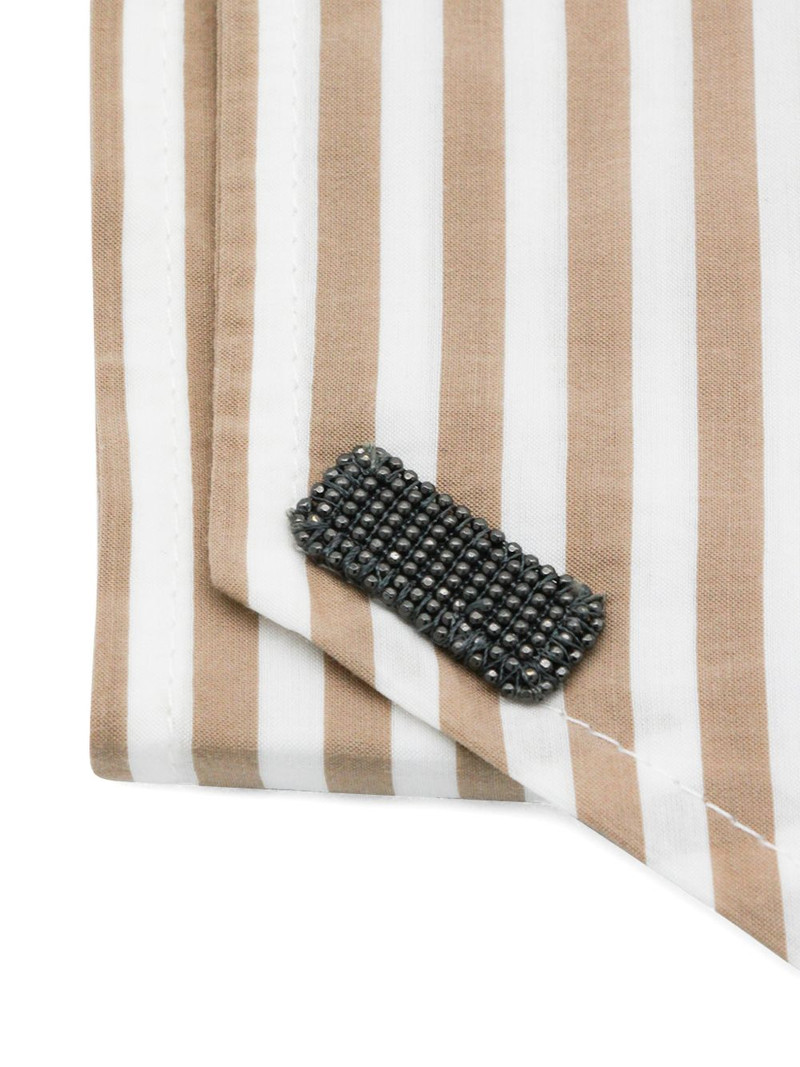 Brunello Cucinelli striped scarf outlook