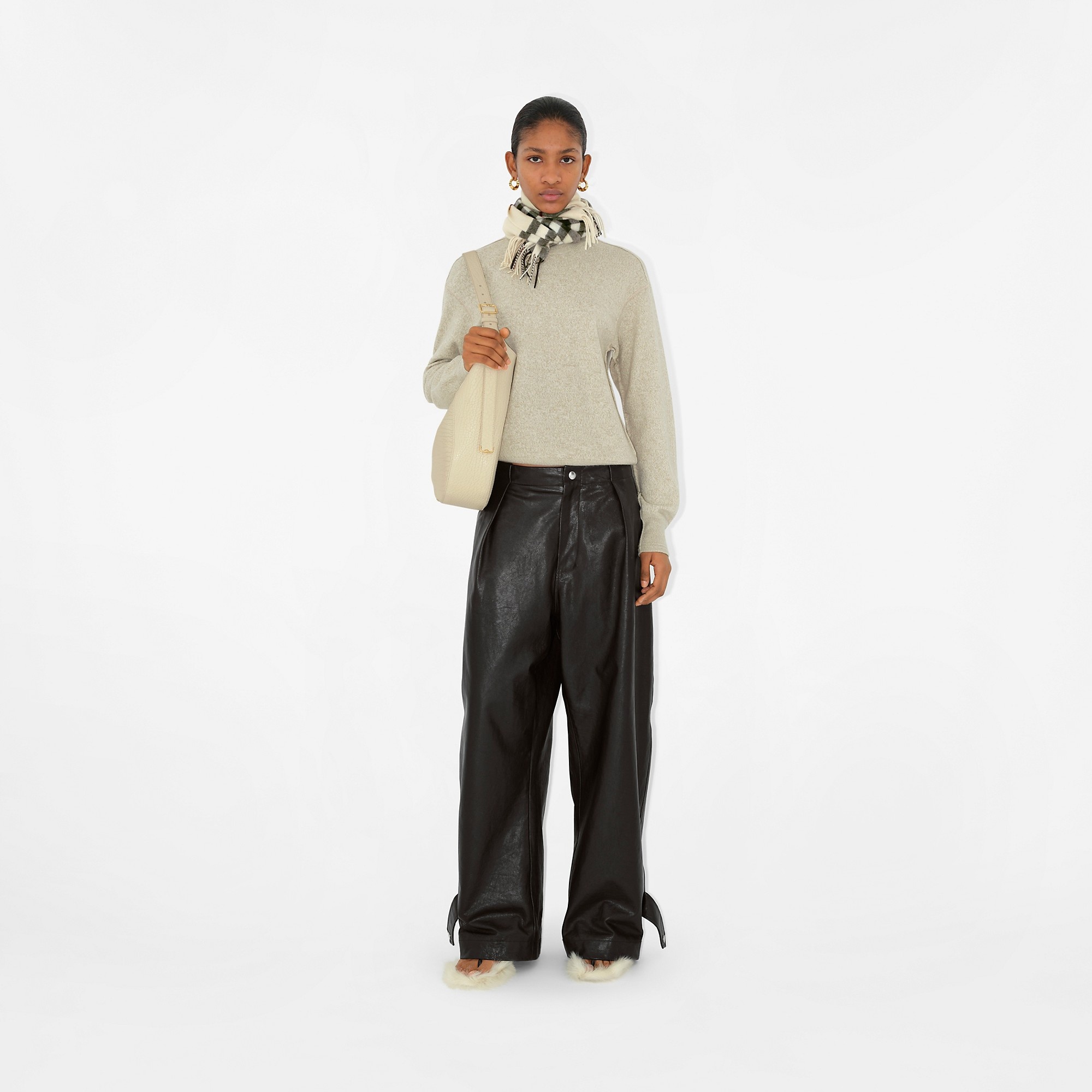 Burberry Check Cashmere Scarf - 3