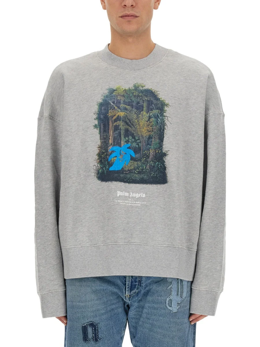 Palm Angels Men Hunting In The Forest Sweatshirt - 1