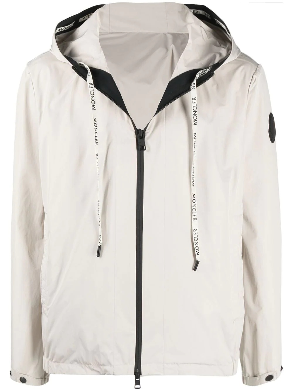 drawstring zipped jacket - 1