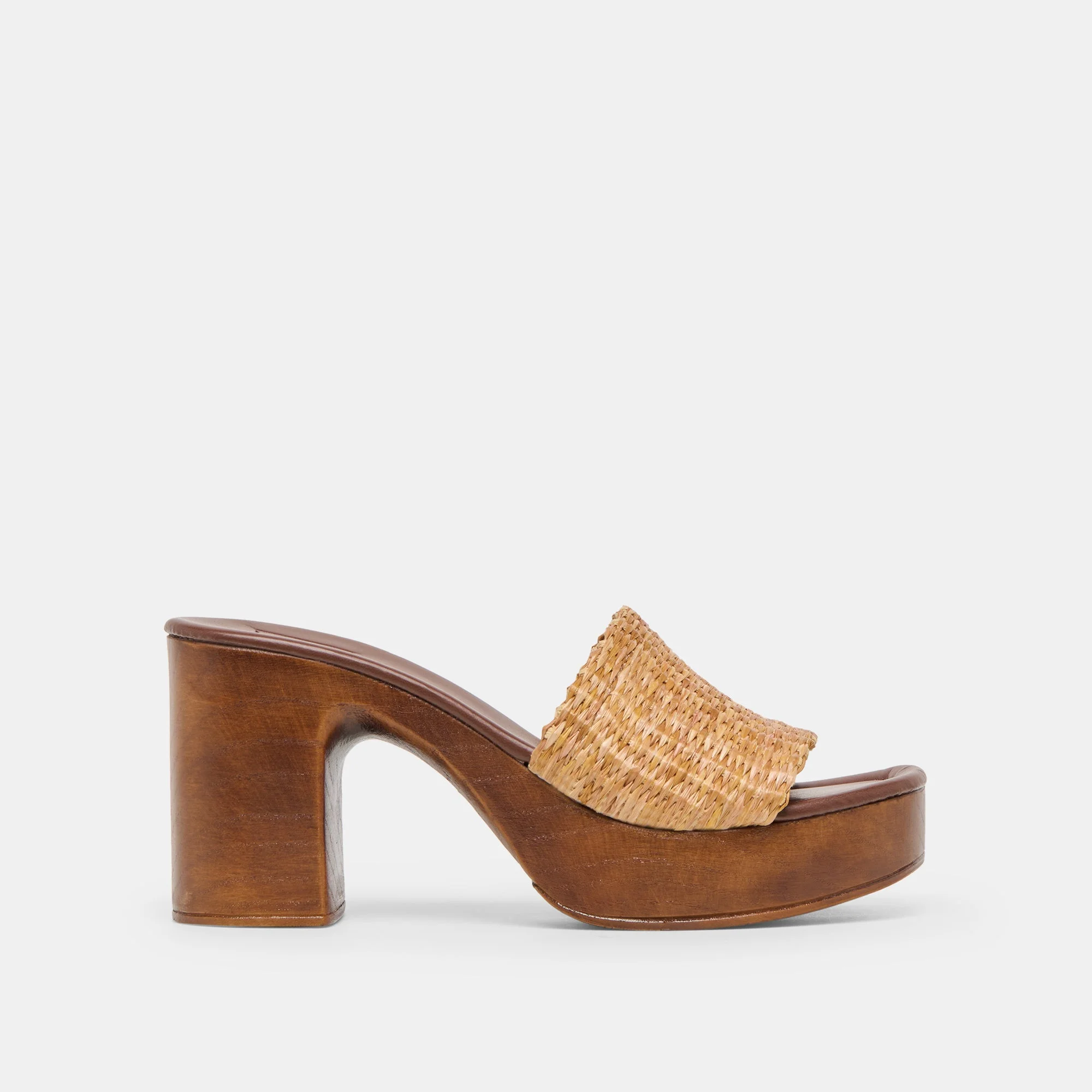 CELEST HEELS NATURAL RAFFIA - 1