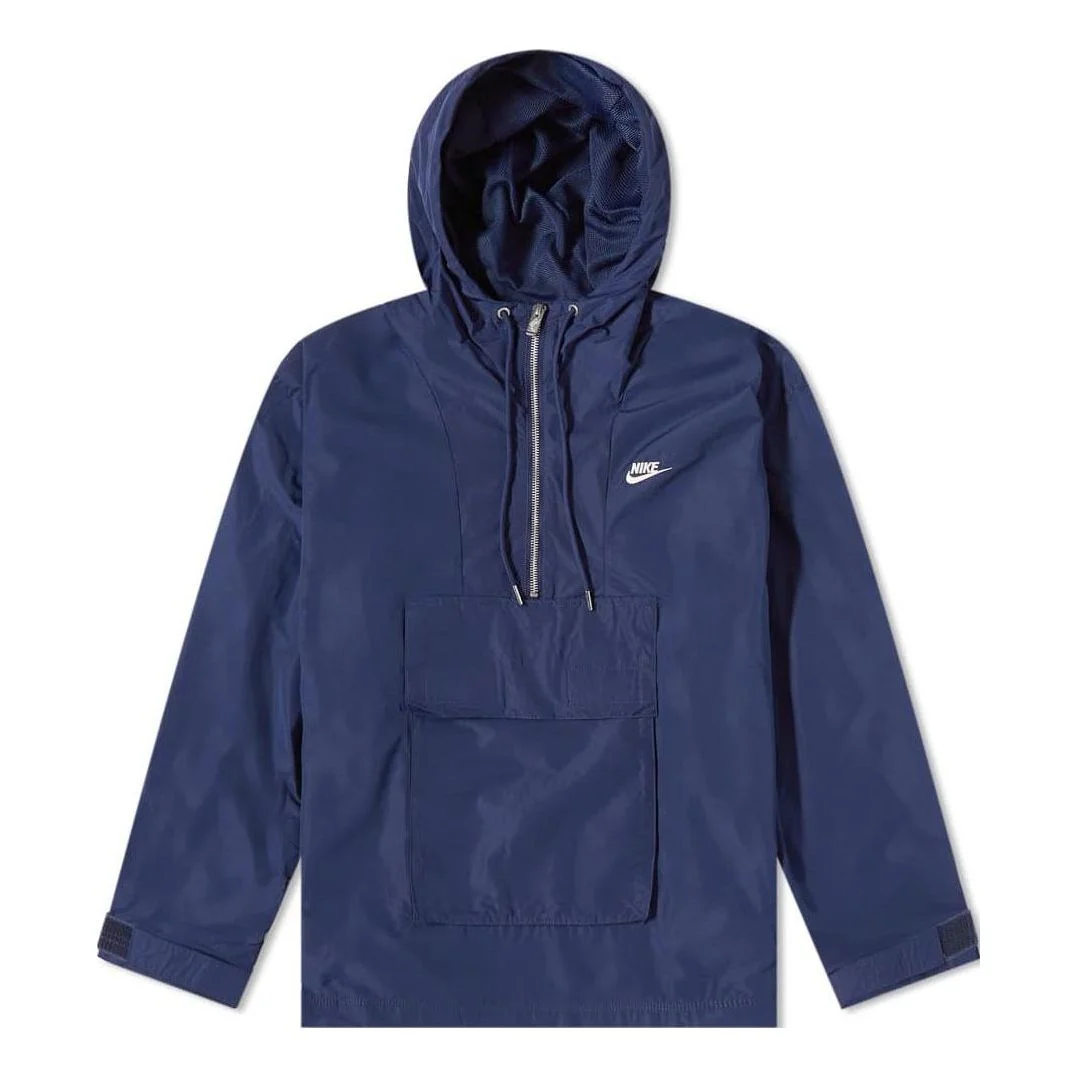 Nike Sportswear Circa Lined Anorak Jacket 'Blue' DQ4234-410 - 1