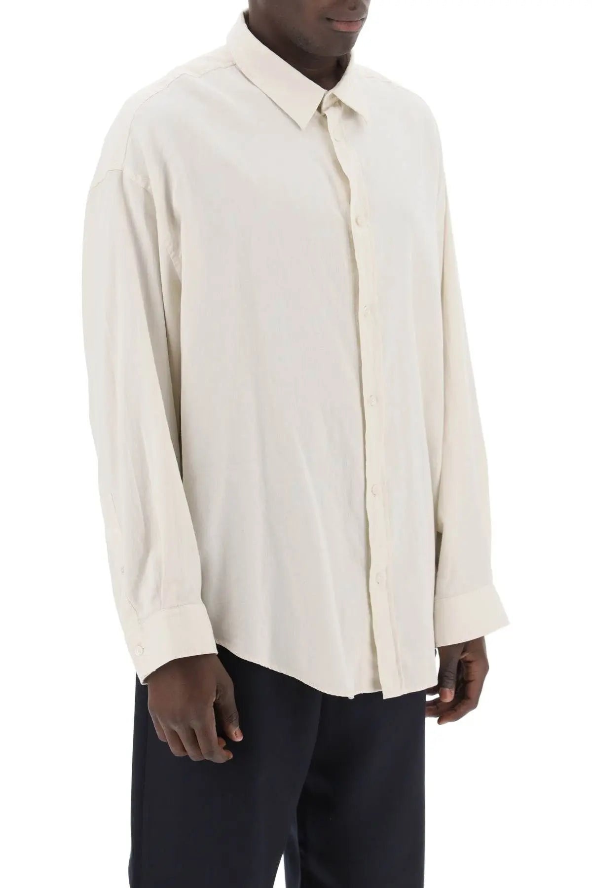 Oversized cotton shirt - 3