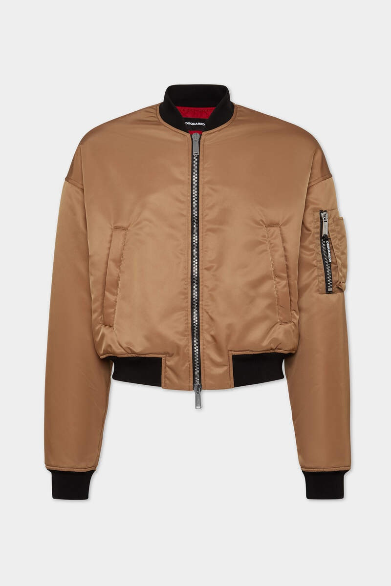 80'S NYLON BOMBER JACKET 1