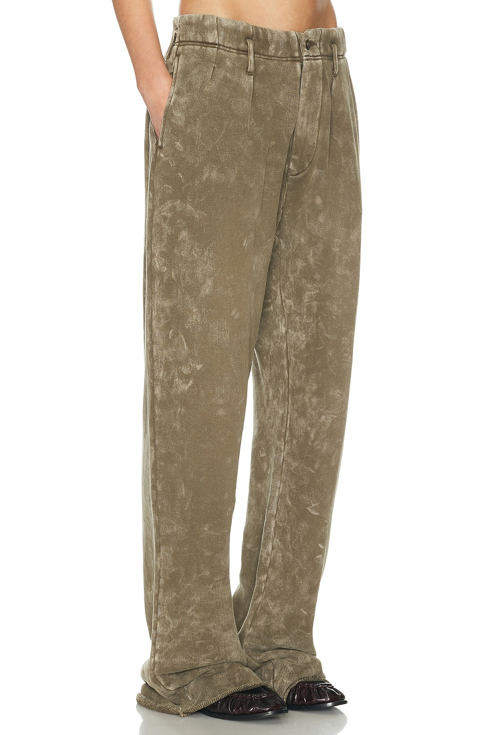 Double Pleat Sweatpant - 2