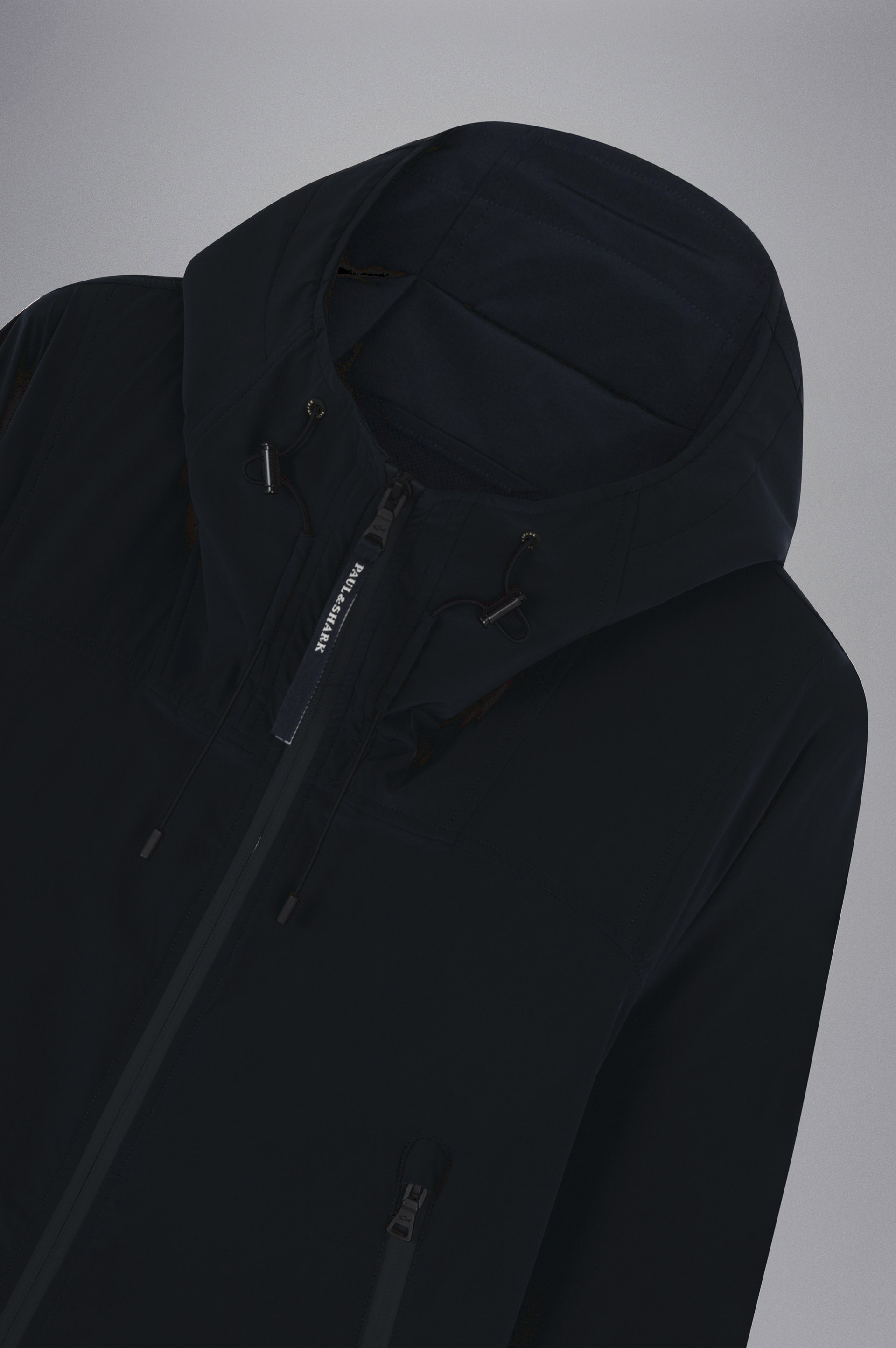 TRAVEL STRETCH NYLON PARKA - 5