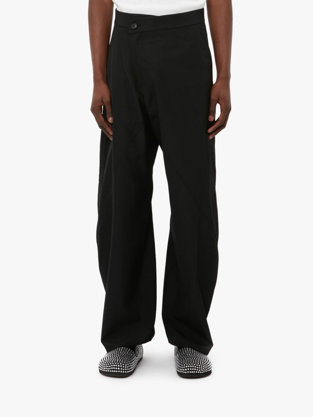 TWISTED WORKWEAR WOOL TROUSERS - 2