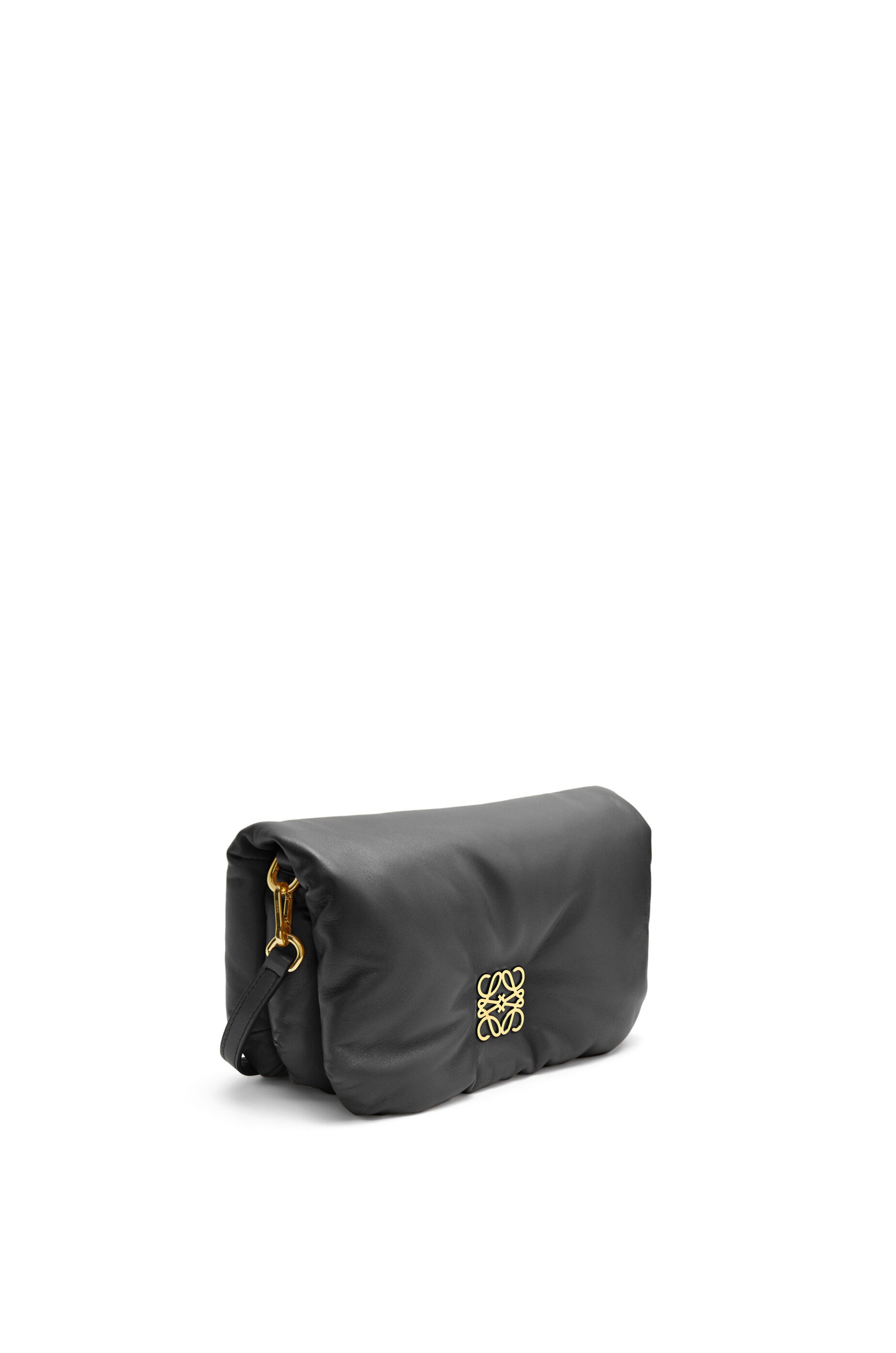 Mini Puffer Goya bag in shiny nappa - 4