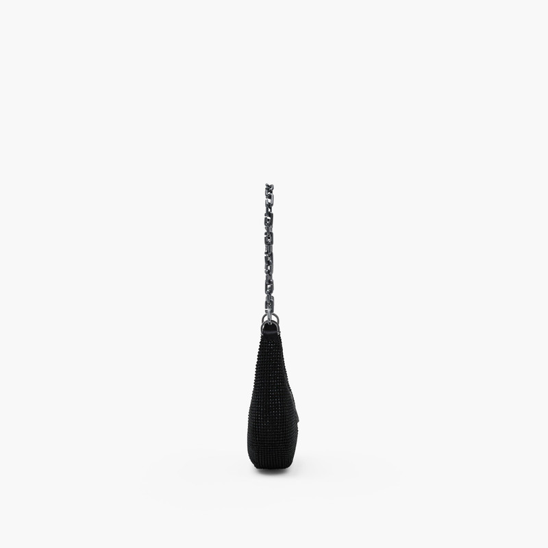 THE RHINESTONE J MARC SMALL CURVE BAG 3