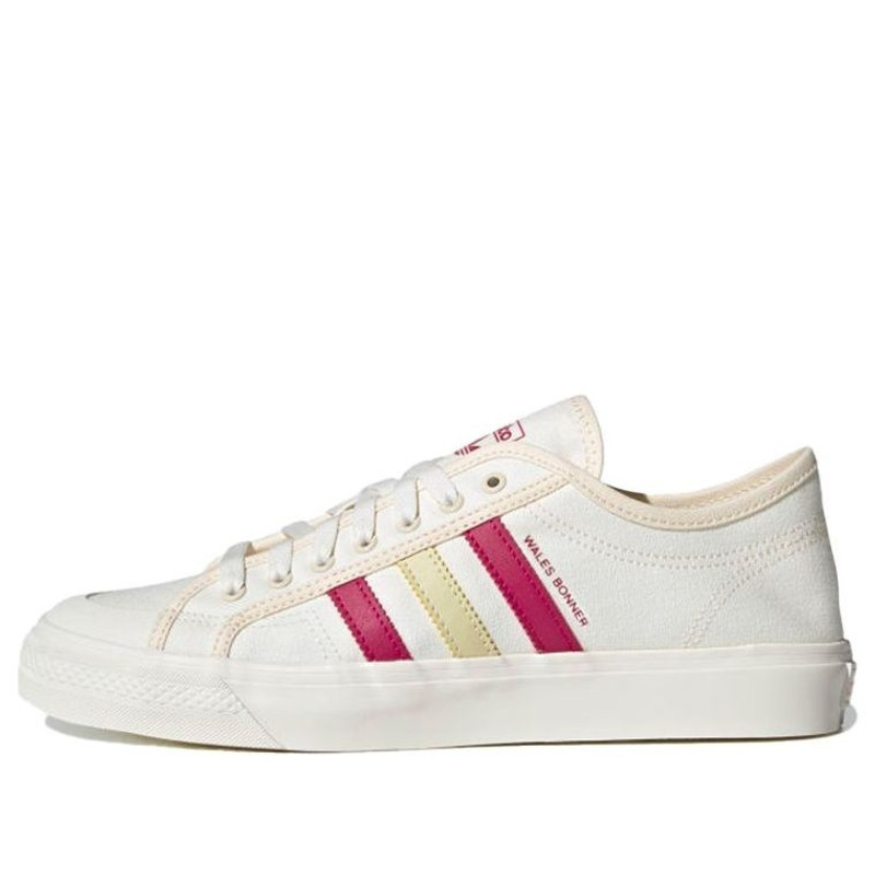 adidas x Wales Bonner Nizza Low 'Cream White Scarlet' S42621 - 1
