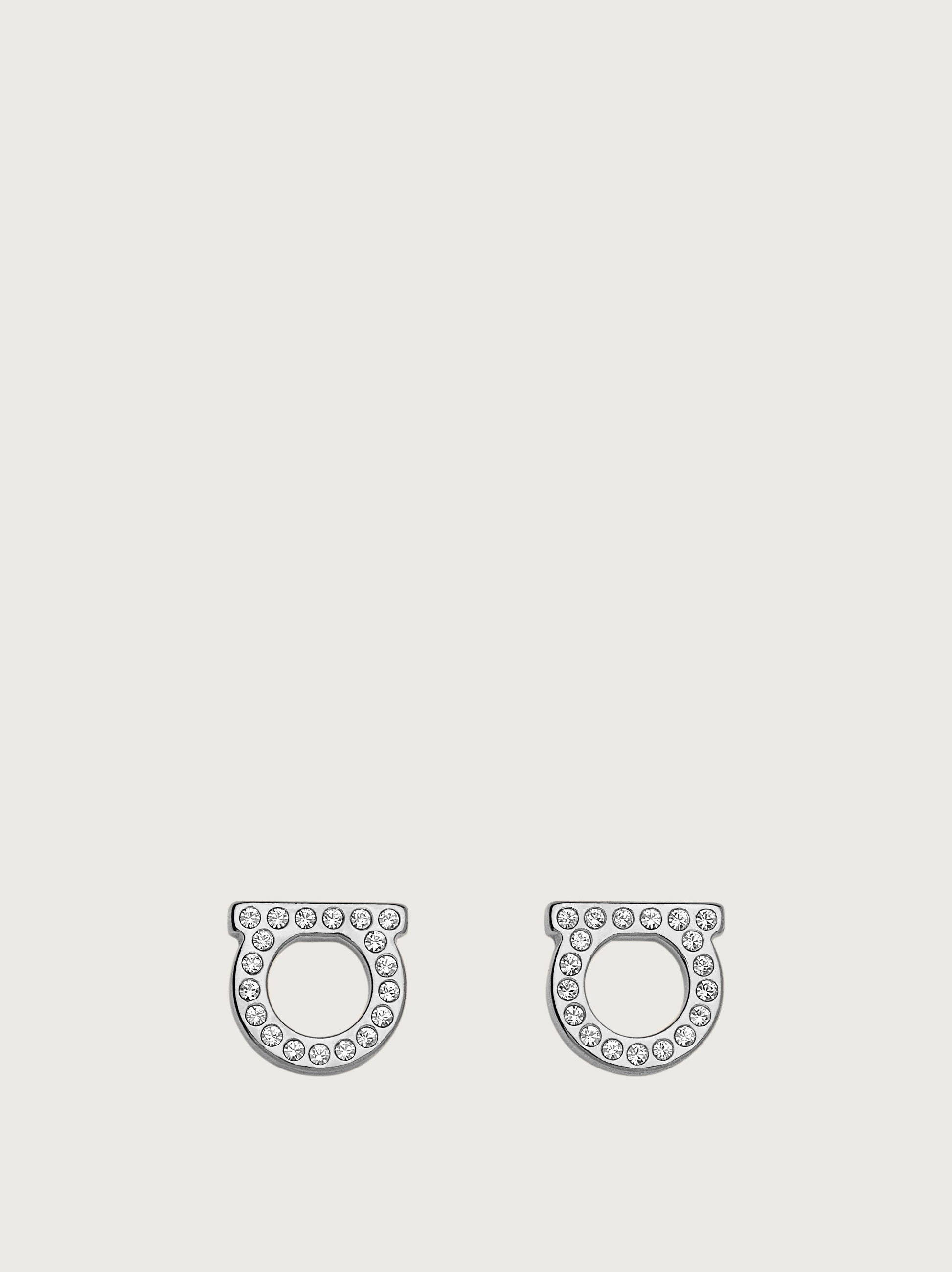 Gancini crystals earrings (S) - 1