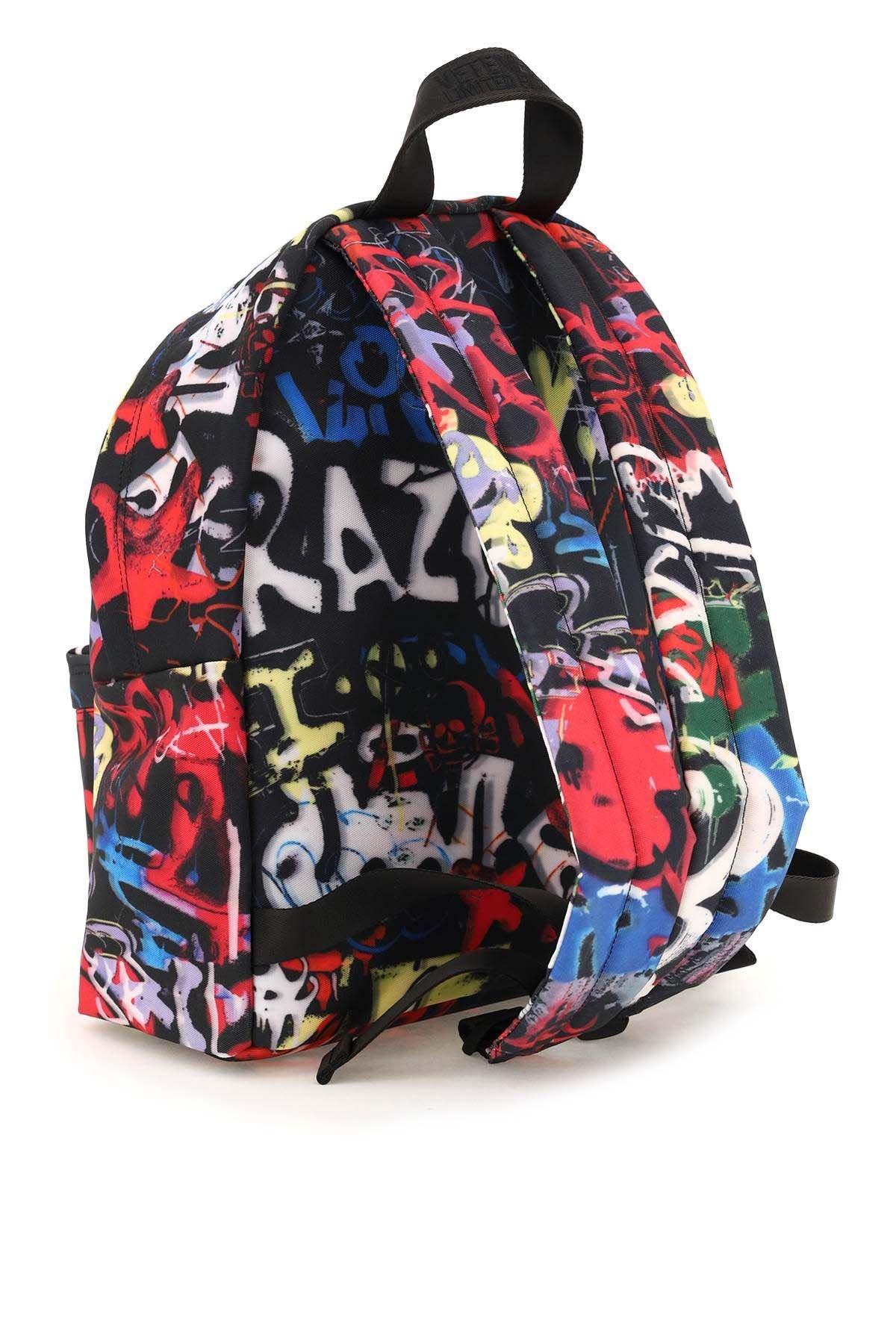 GRAFFITI PRINT BACKPACK - 2