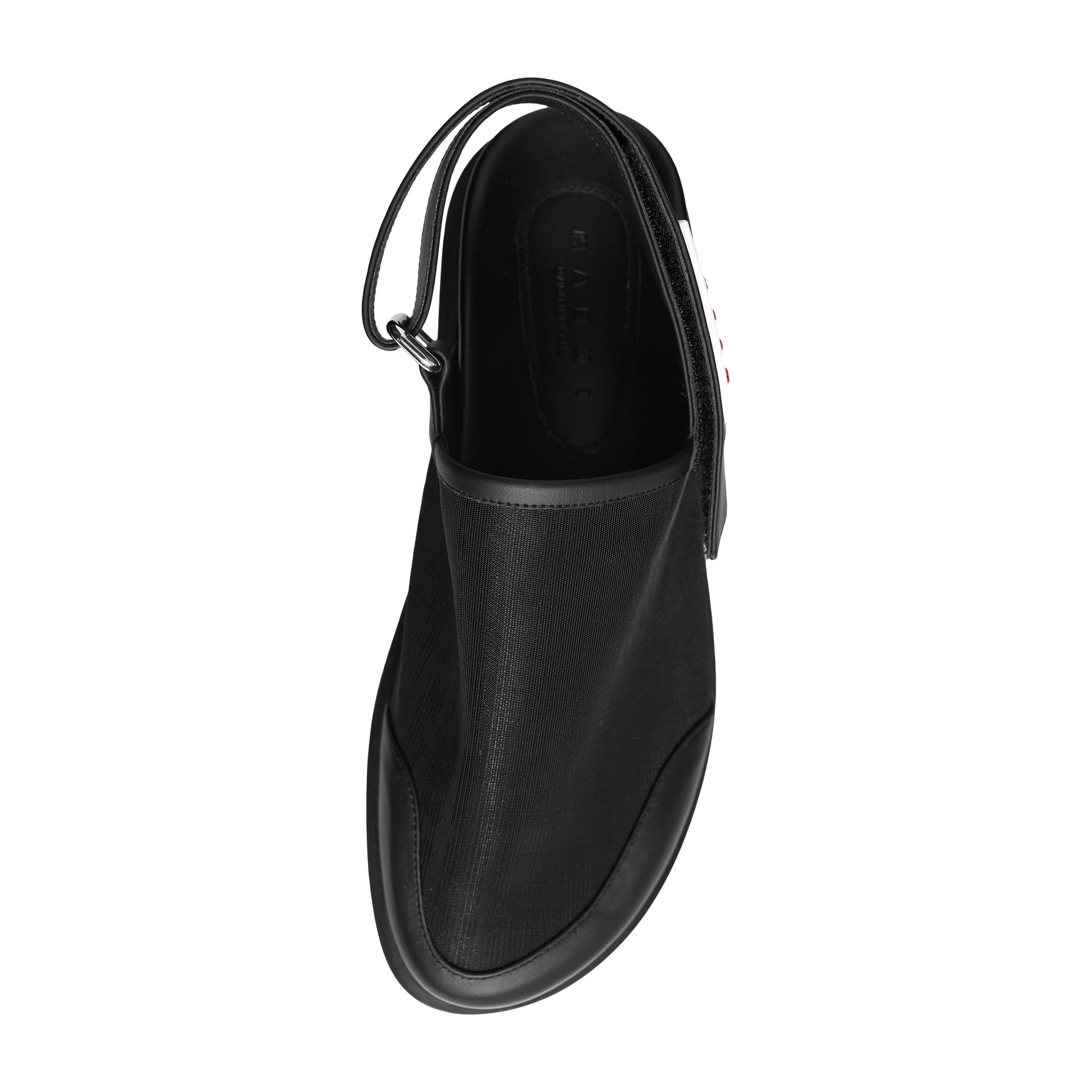 BLACK BACK STRAP MULES - 4