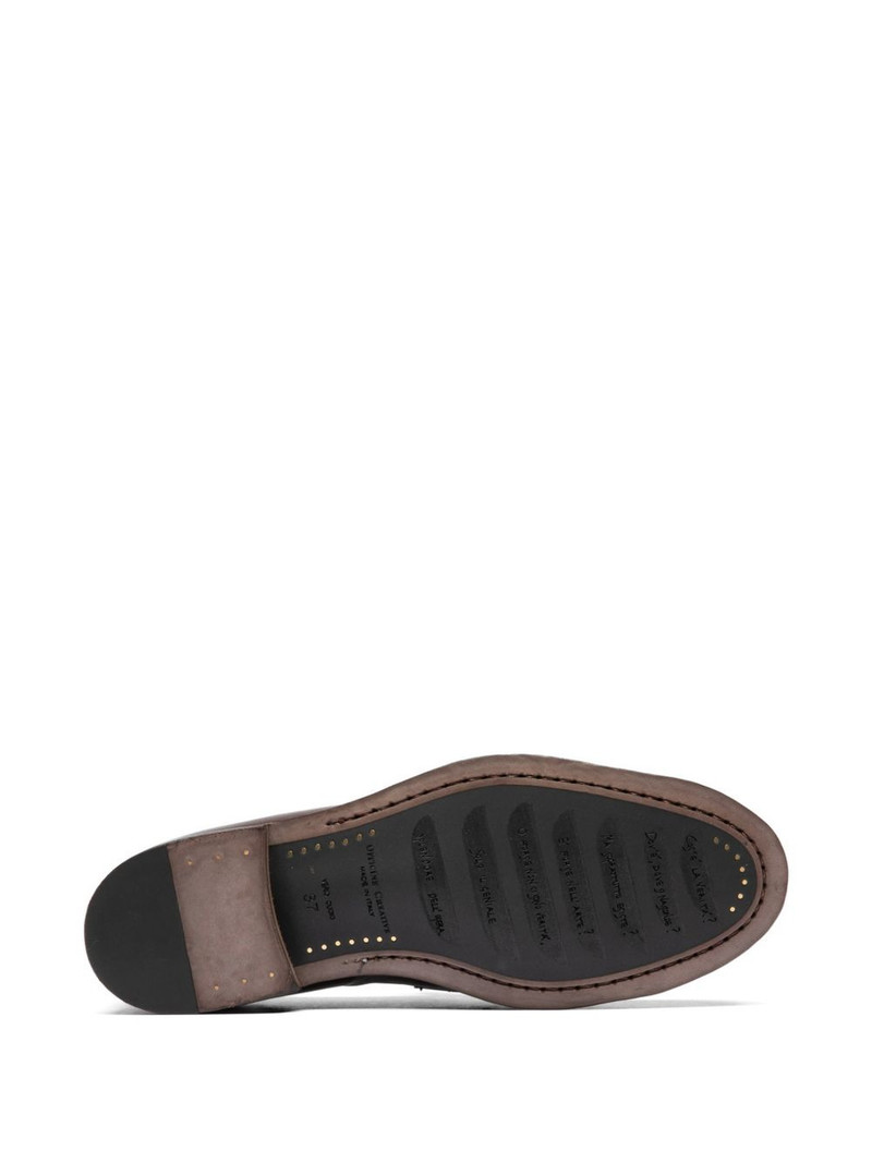 Solitude tassel leather loafers 5