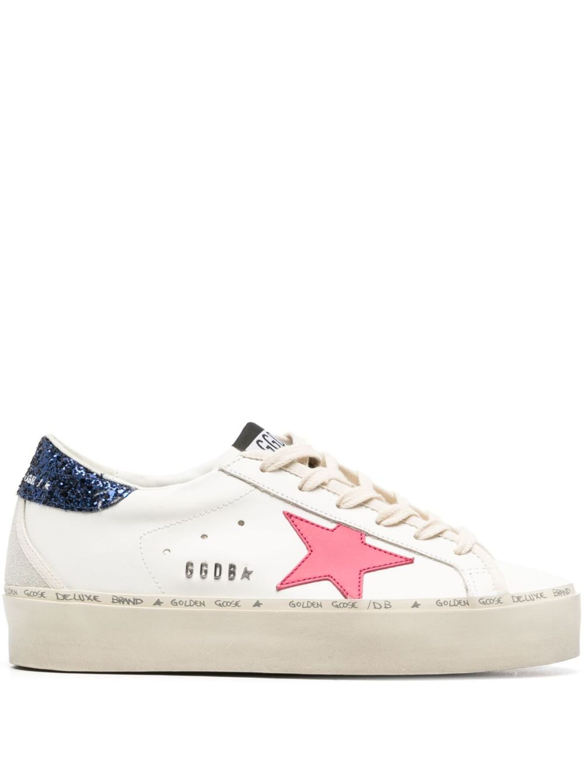 white Hi Star leather sneakers - 1