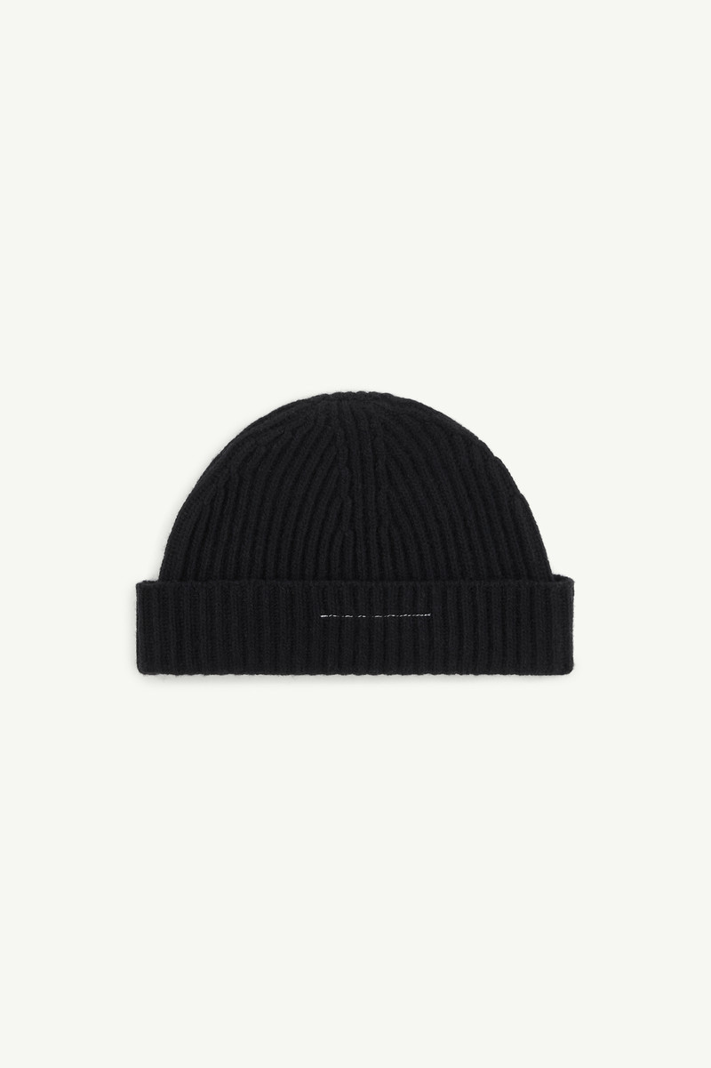 MM6 Maison Margiela Ribbed wool beanie outlook